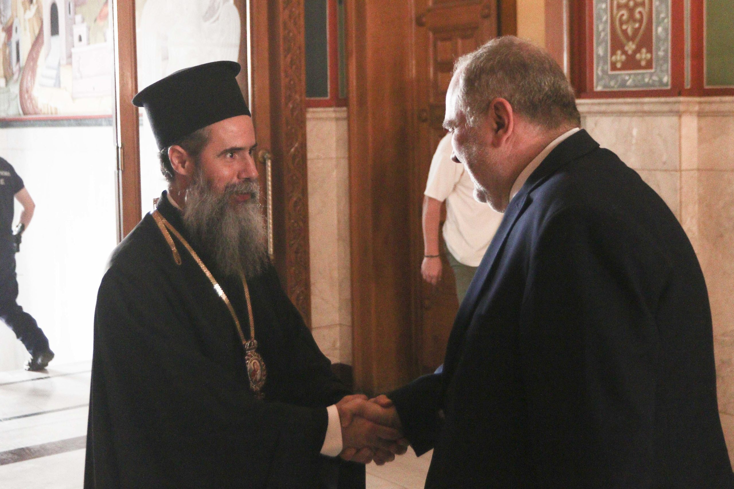 Ο Αρχιεπίσκοπος Ιερώνυμος συναντήθηκε με τον νέο Πρόεδρο του Αρείου Πάγου - μια φωτογραφία 1