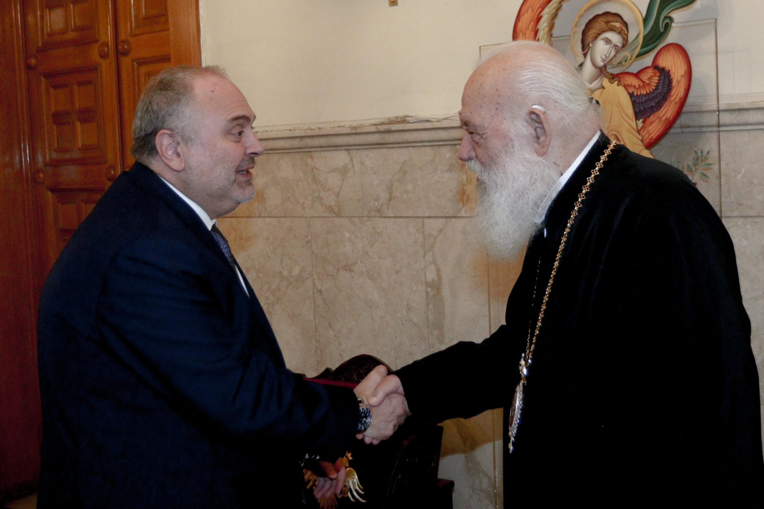 Ο Αρχιεπίσκοπος Ιερώνυμος συναντήθηκε με τον νέο Πρόεδρο του Αρείου Πάγου - μια φωτογραφία 3