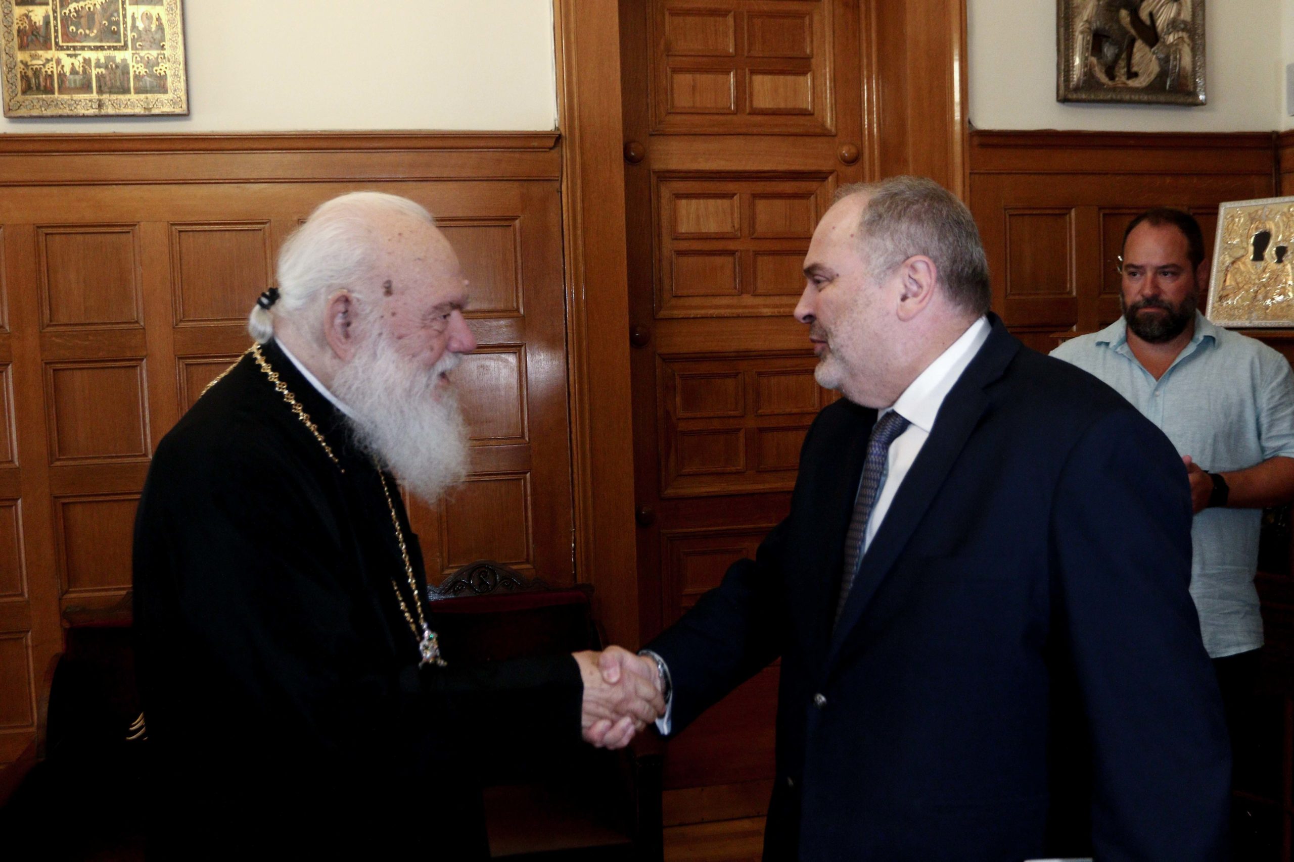 Ο Αρχιεπίσκοπος Ιερώνυμος συναντήθηκε με τον νέο Πρόεδρο του Αρείου Πάγου - μια φωτογραφία 4