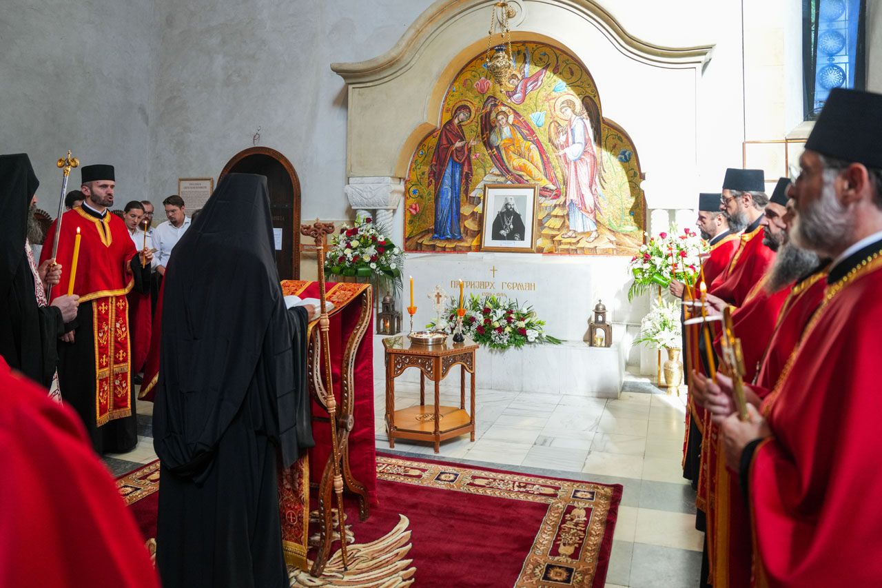 Μνημόσυνο 35 ετών για τον Πατριάρχη Σερβίας Γερμανό τελέσθηκε στο Βελιγράδι - μια φωτογραφία 2