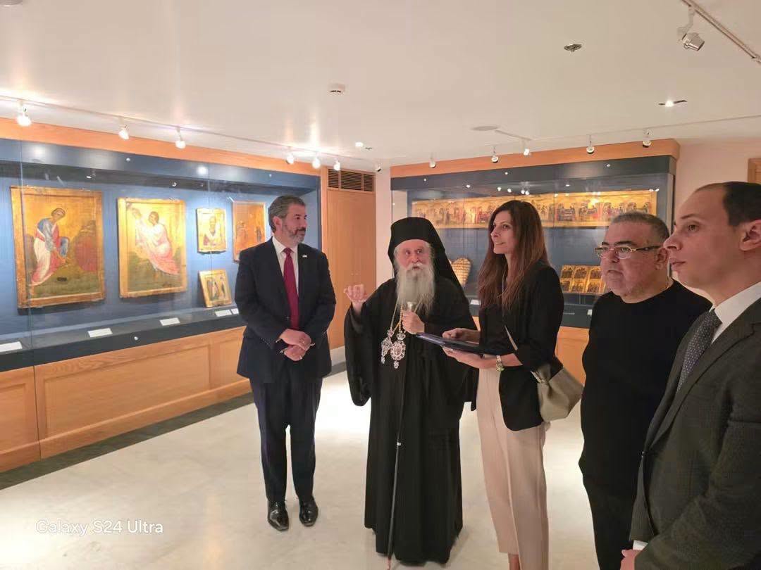 Η Εορτή Κοιμήσεως Θεοτόκου εορτάσθηκε στη Μονή Σινά με ξένους αξιωματούχους - μια φωτογραφία 7