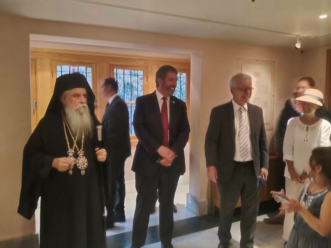 Η Εορτή Κοιμήσεως Θεοτόκου εορτάσθηκε στη Μονή Σινά με ξένους αξιωματούχους - μια φωτογραφία 10