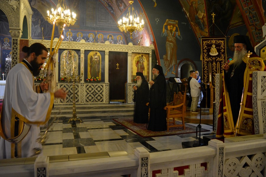 Τρισαρχιερατικός Εσπερινός για τον Άγιο Αλέξανδρο τελέσθηκε στη Νέα Σμύρνη - μια φωτογραφία 3
