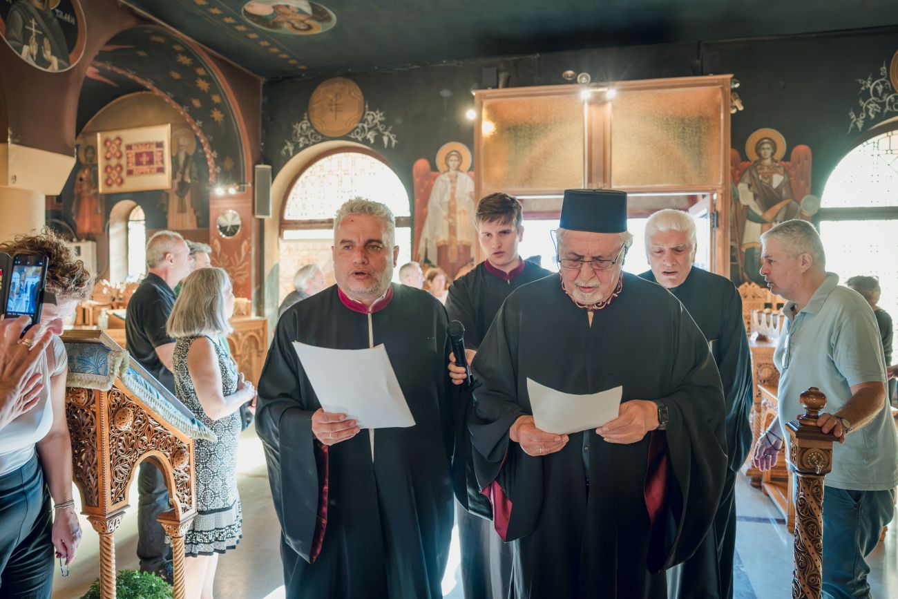 Εκοιμήθη ο πρωτοψάλτης Γεώργιος Χατζηχρόνογλου στον Χολαργό - μια φωτογραφία 1