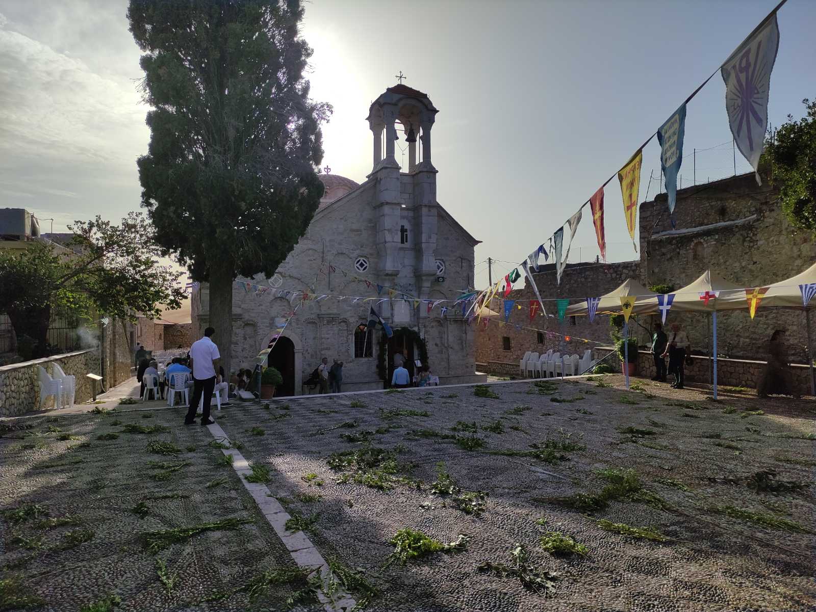 Ο Πατριάρχης Θεόδωρος τέλεσε Θυρανοίξια του Ι. Ν. Αγίου Γεωργίου στη Χίο - μια φωτογραφία 8