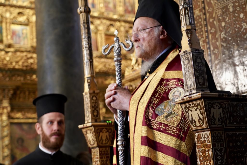 Ο Πατριάρχης Βαρθολομαίος χοροστάτησε για την Ίνδικτο στο Φανάρι - μια φωτογραφία 3
