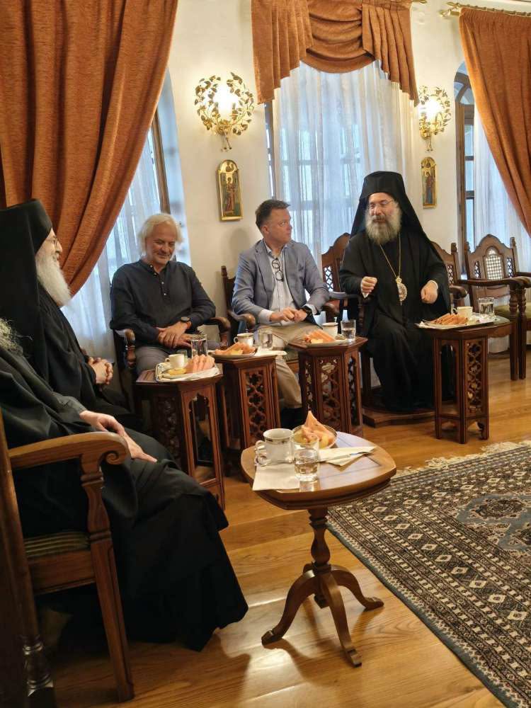 Ο Μητροπολίτης Ρεθύμνης ολοκλήρωσε το προσκύνημα στο Άγιον Όρος - μια φωτογραφία 3