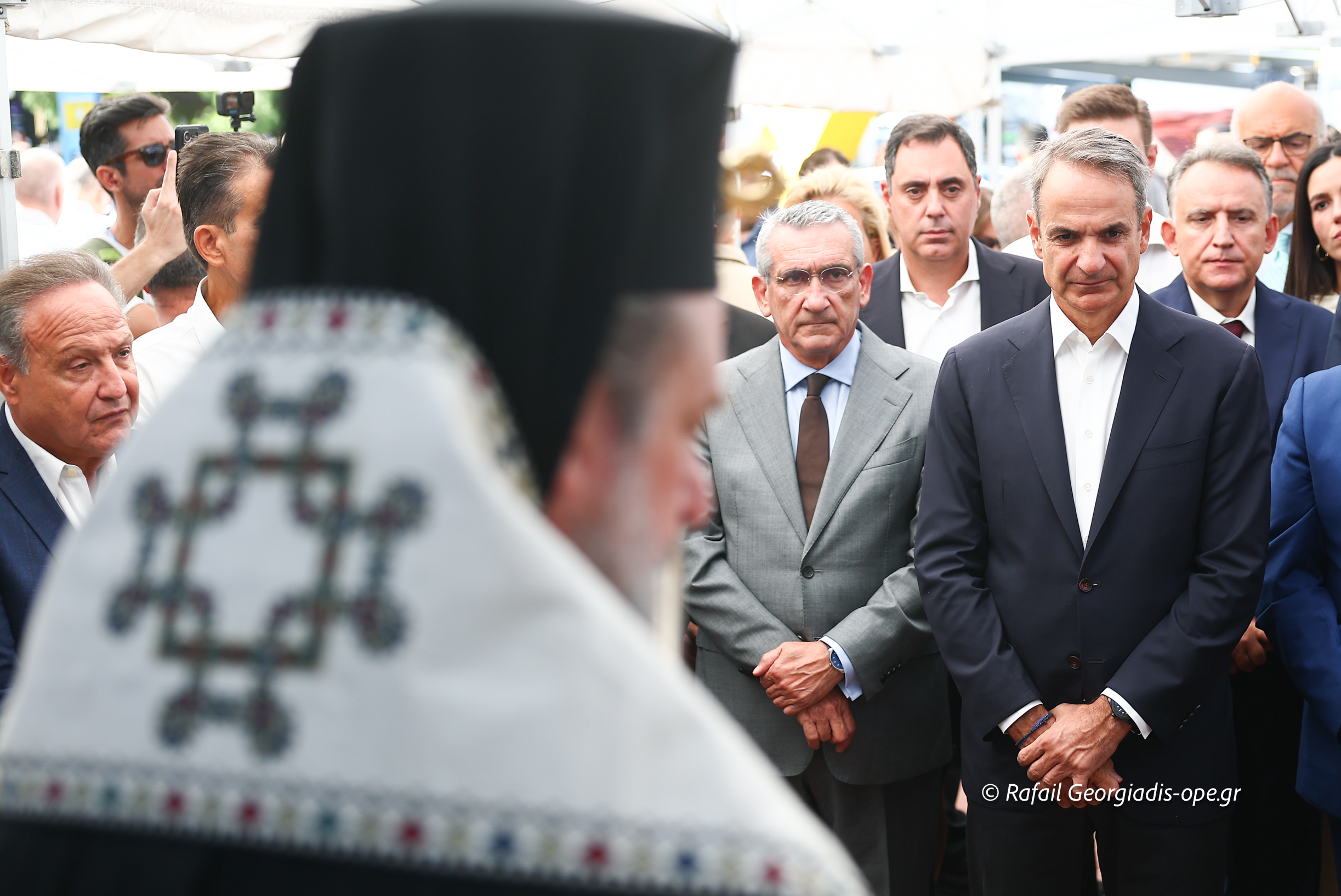 Ο Μητροπολίτης Θεσσαλονίκης Φιλόθεος τέλεσε αγιασμό για την 90ή ΔΕΘ - μια φωτογραφία 4