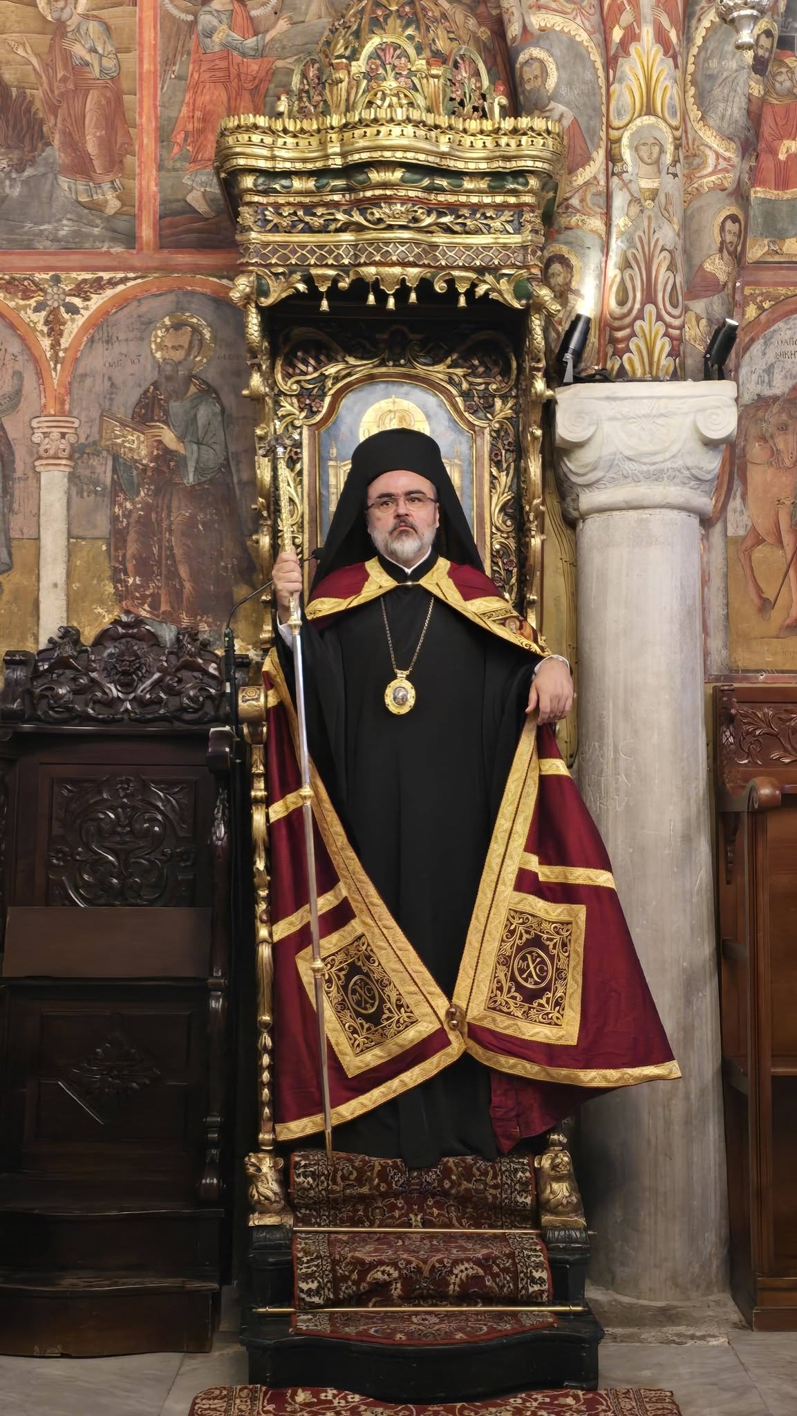 Ο Μητροπολίτης Σμύρνης Βαρθολομαίος στην εορτάζουσα Μονή Πανορμίτου Σύμης - μια φωτογραφία 7