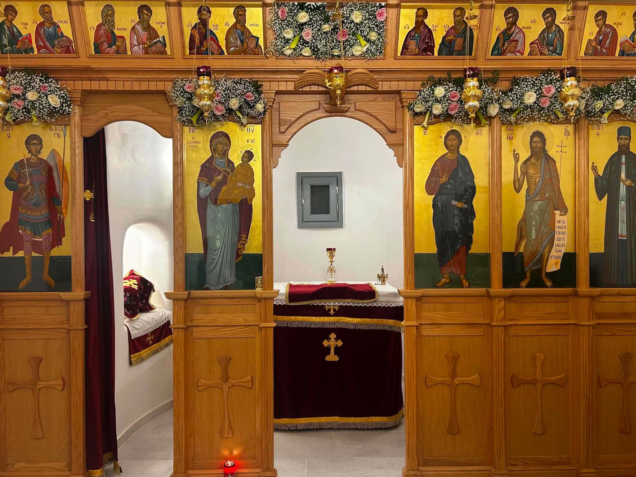 Θυρανοίξια παρεκκλησίου Παναγίας Καλαμιώτισσας τελέσθηκαν στη Σαντορίνη - μια φωτογραφία 3
