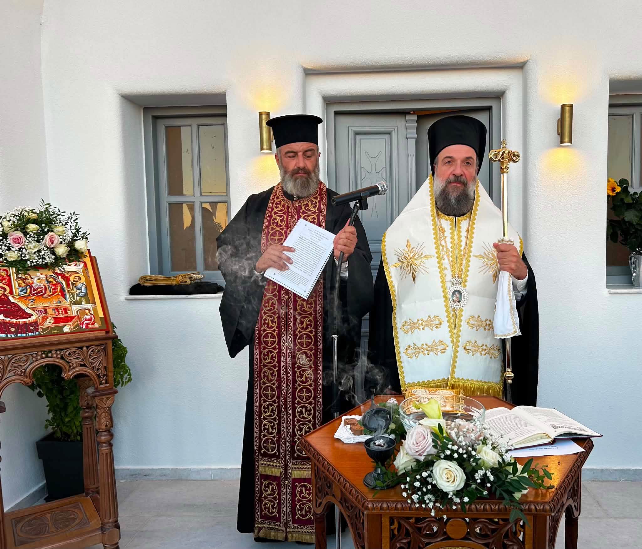 Θυρανοίξια παρεκκλησίου Παναγίας Καλαμιώτισσας τελέσθηκαν στη Σαντορίνη - μια φωτογραφία 6