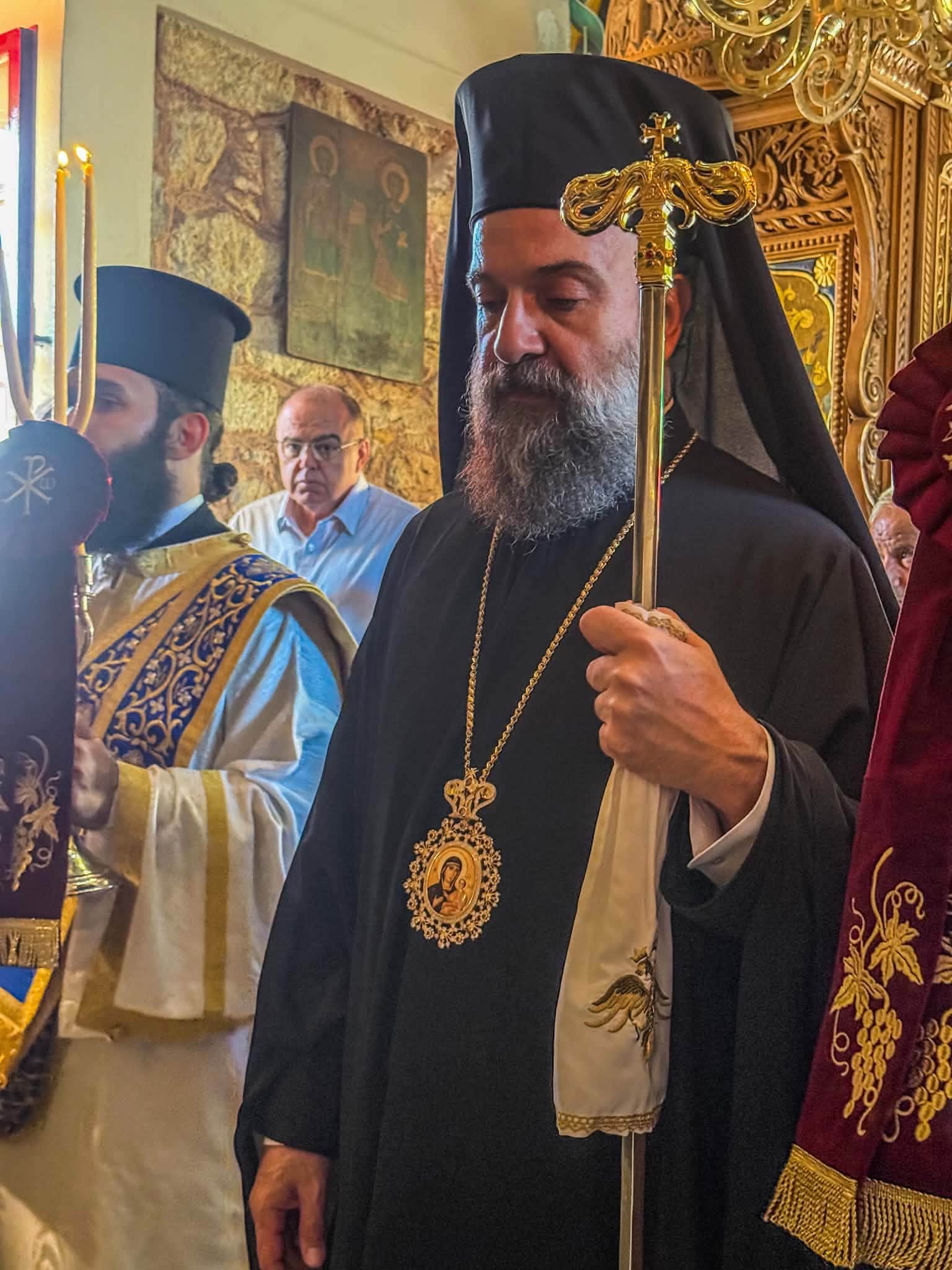 Με λαμπρότητα εορτάσθηκε και λιτανεύτηκε η Παναγία Καλαμιώτισσα στην Ανάφη - μια φωτογραφία 8