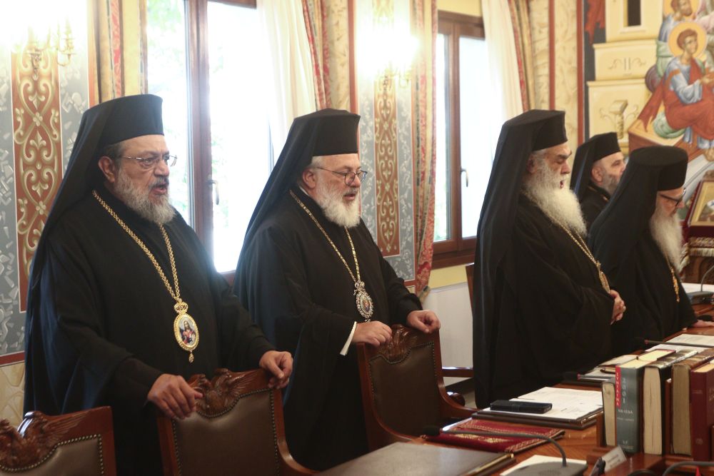 Συνήλθε η Διαρκής Ιερά Σύνοδος της 170ής Συνοδικής Περιόδου - μια φωτογραφία 2