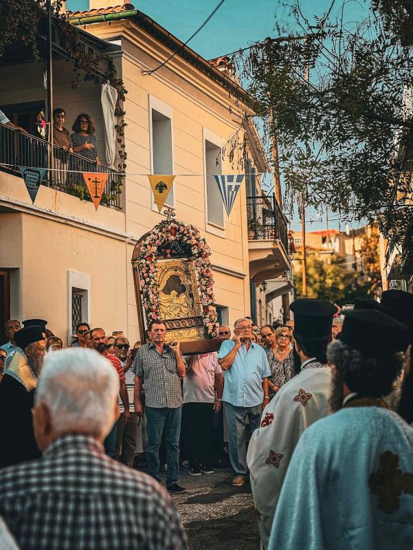 Η Ιερά Μητρόπολη Χαλκίδος τίμησε το Γενέθλιο της Θεοτόκου - μια φωτογραφία 2