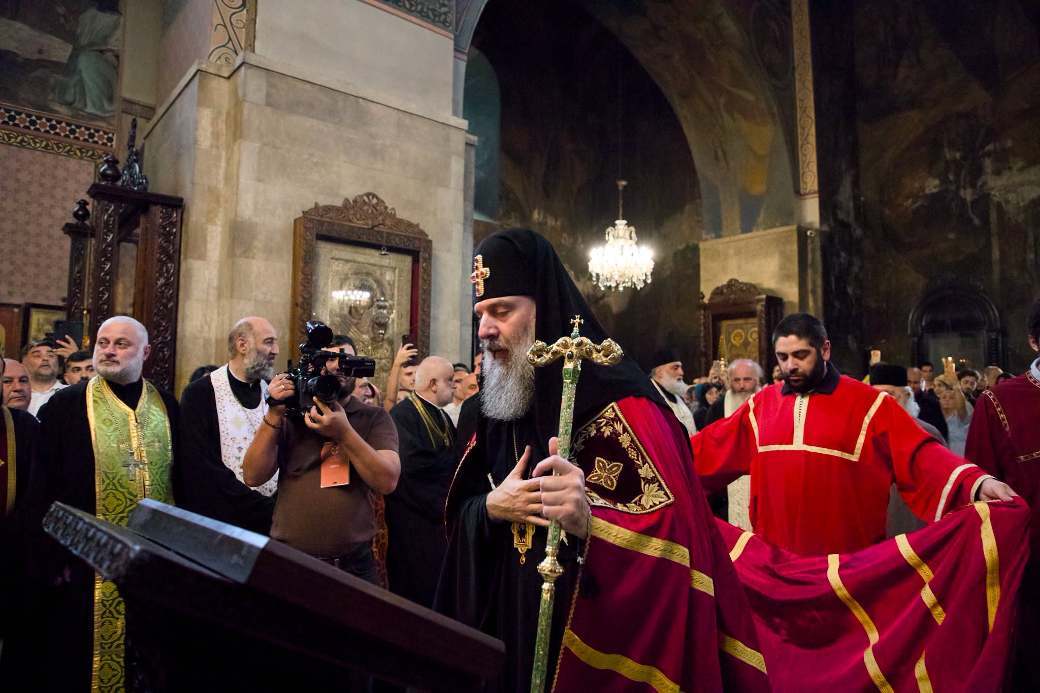 Ο Πατριάρχης Γεωργίας έκανε δέηση για τη νέα εκκλησιαστική χρονιά - μια φωτογραφία 1