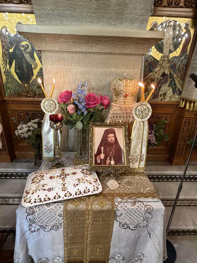 Μνημόσυνο για τον Μητροπολίτη Τίτο τελέστηκε στην Ιερά Μονή Κουμπέ Ρεθύμνου - μια φωτογραφία 1