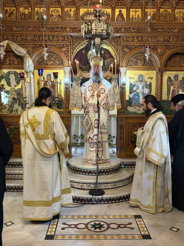 Μνημόσυνο για τον Μητροπολίτη Τίτο τελέστηκε στην Ιερά Μονή Κουμπέ Ρεθύμνου - μια φωτογραφία 6