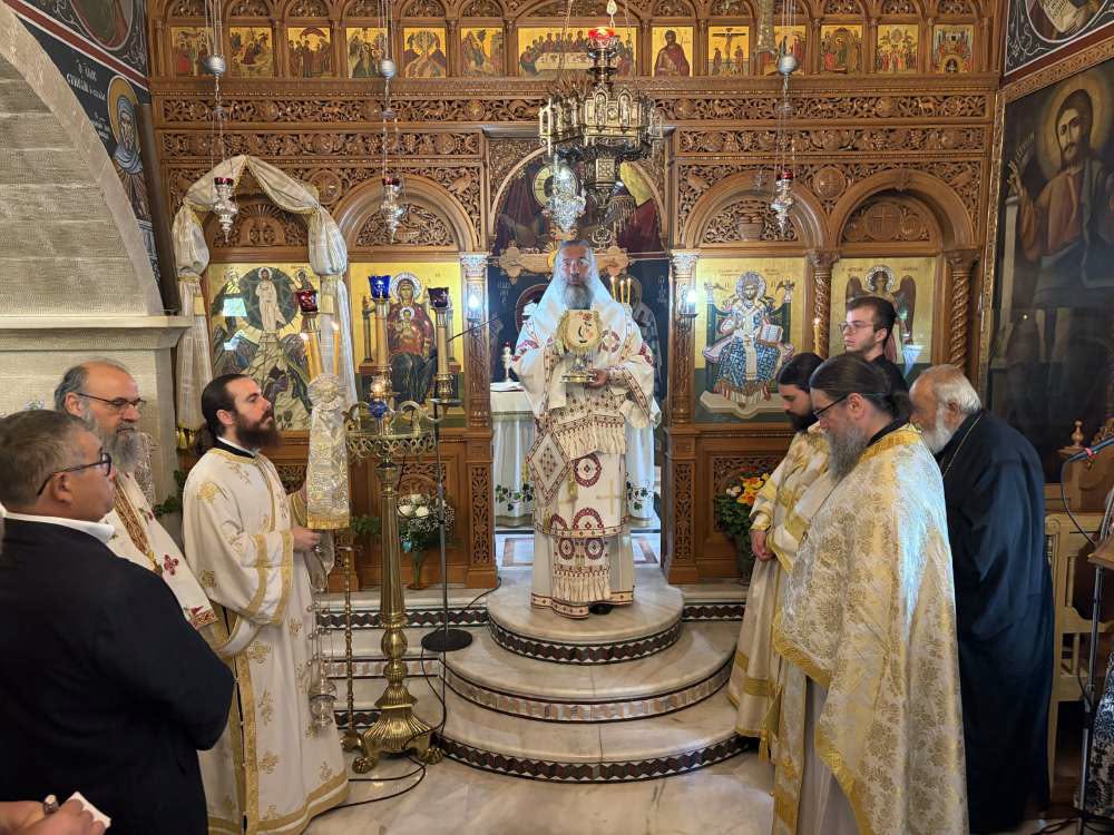 Μνημόσυνο για τον Μητροπολίτη Τίτο τελέστηκε στην Ιερά Μονή Κουμπέ Ρεθύμνου - μια φωτογραφία 7