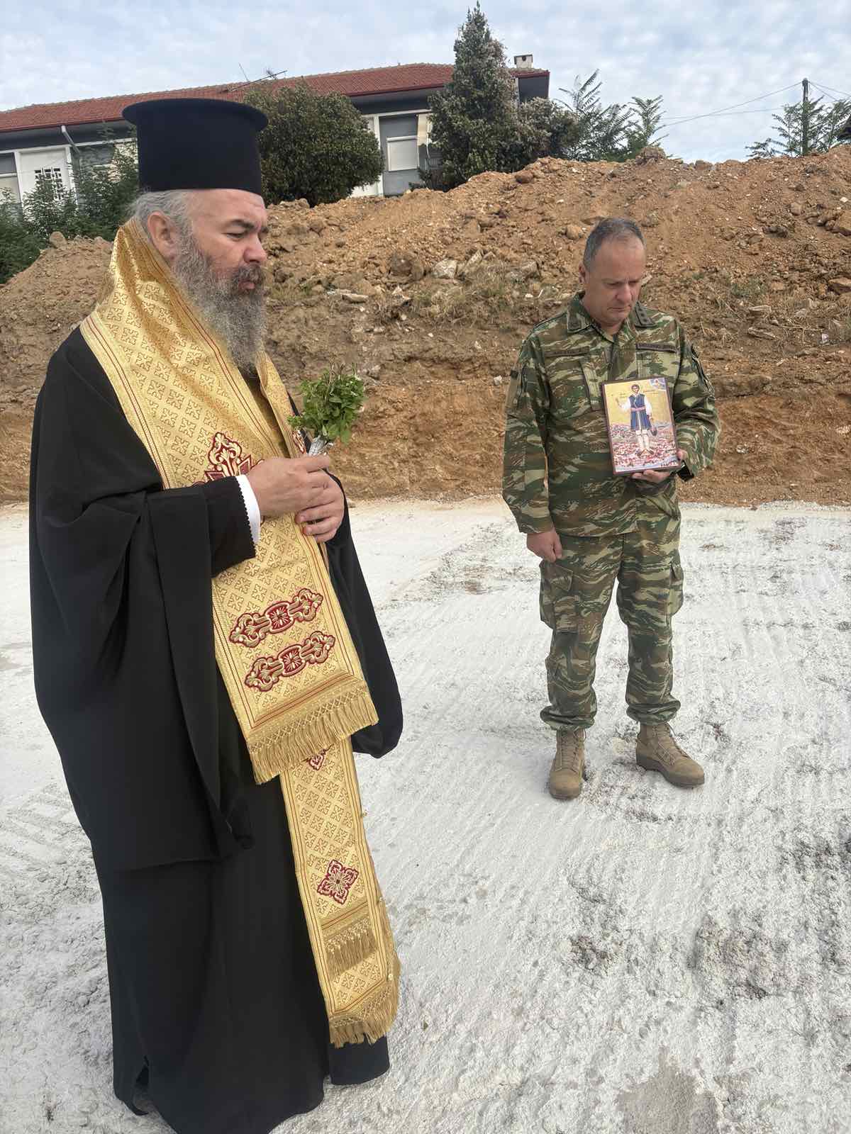 Θεμελιώθηκε ναός του Αγίου Αγαθαγγέλου στη Φλώρινα - μια φωτογραφία 2