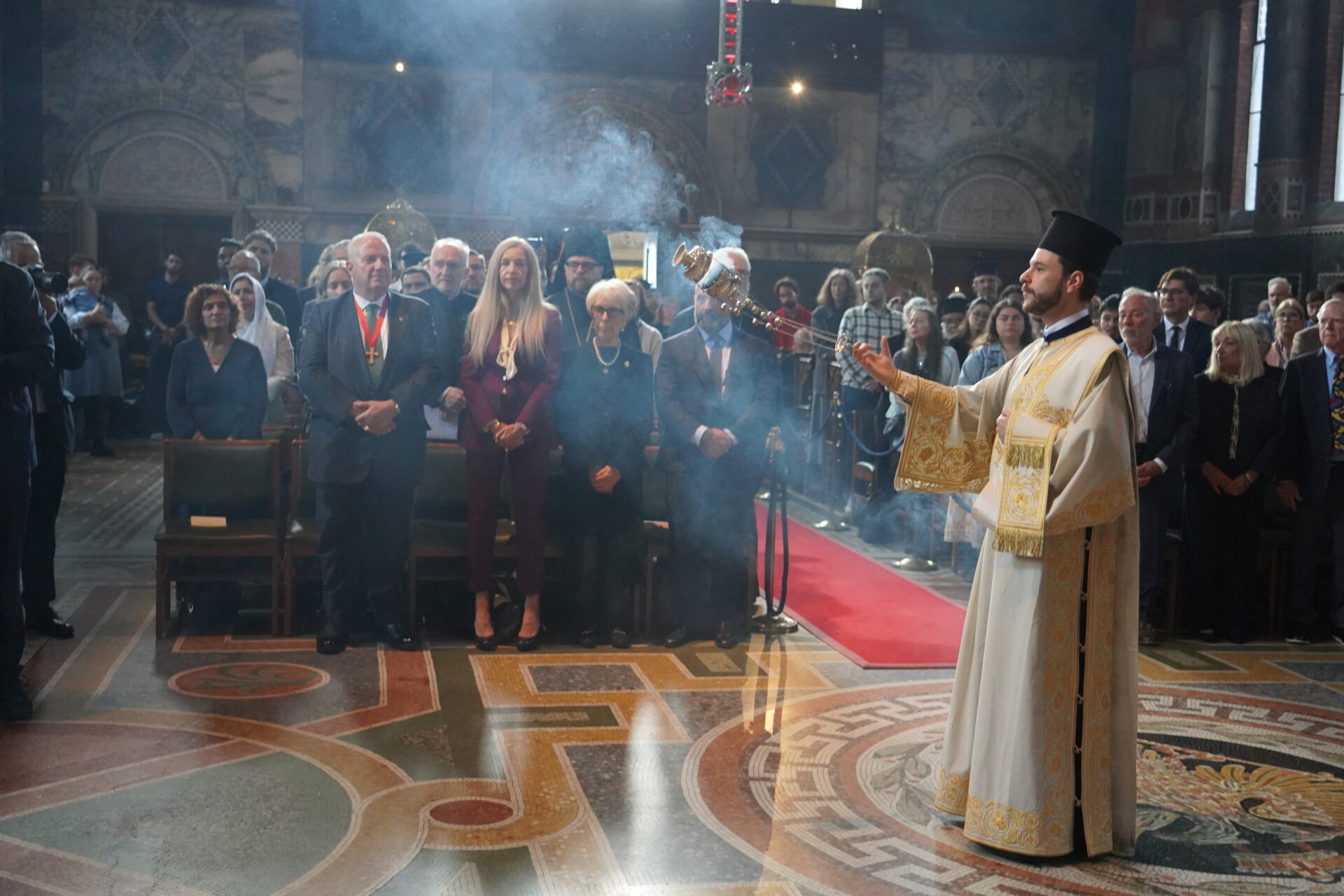 Ο Πατριάρχης Βαρθολομαίος στα ονομαστήρια του Θυατείρων Νικήτα στο Λονδίνο - μια φωτογραφία 6