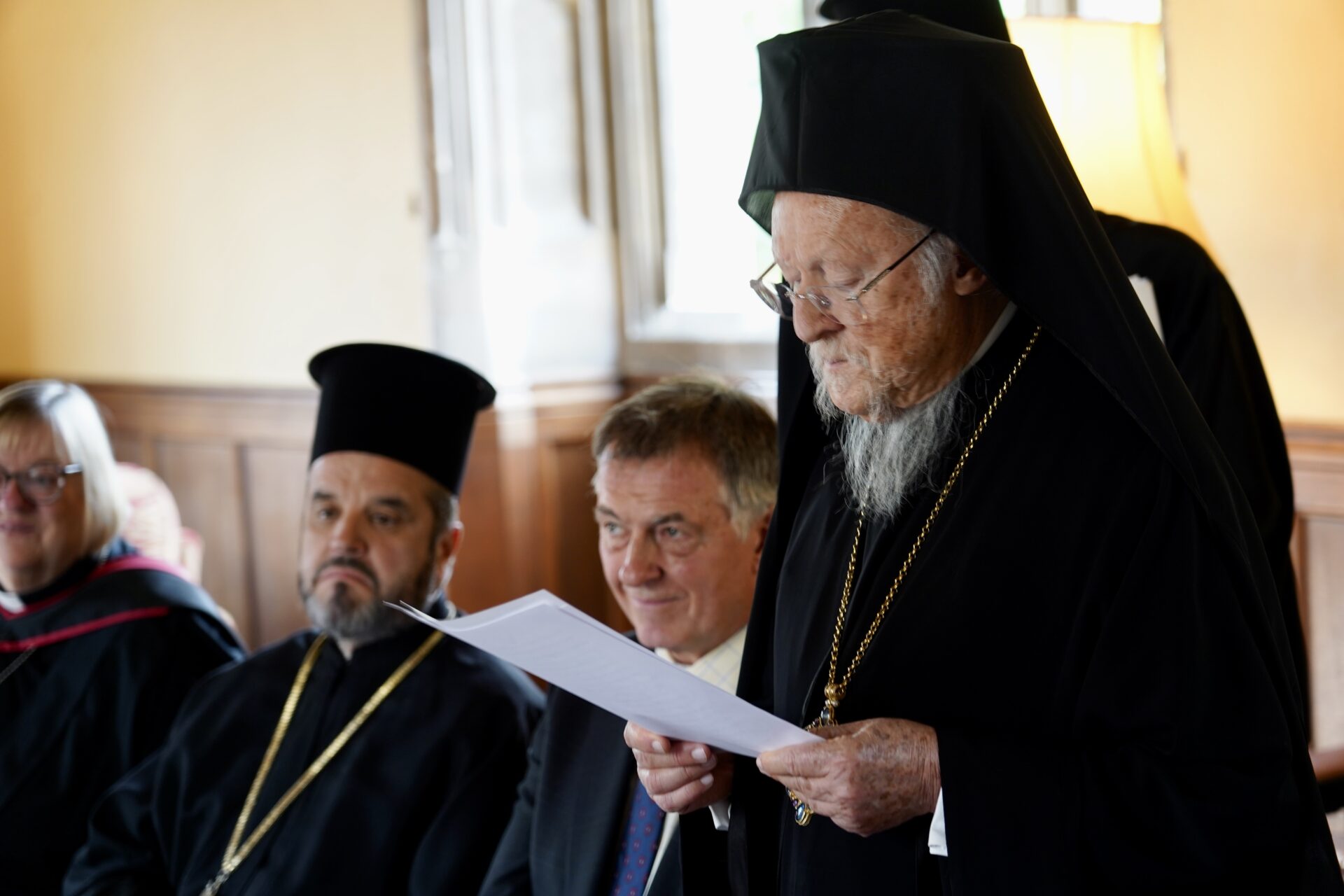 Ο Πατριάρχης Βαρθολομαίος αναγορεύτηκε επίτιμος Διδάκτορας στο Πανεπιστήμιο Chichester - μια φωτογραφία 14