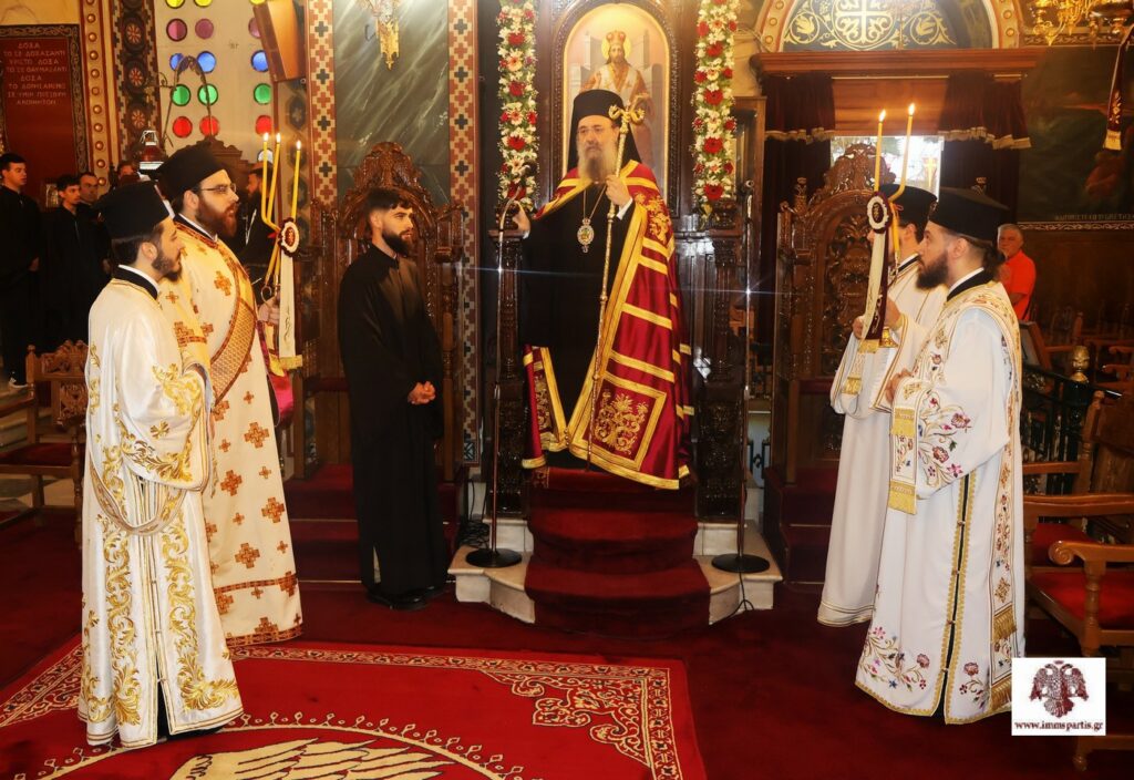 Αρχιερατικό Συλλείτουργο τελέστηκε για τα ονομαστήρια του Μητροπολίτη Σπάρτης - μια φωτογραφία 2