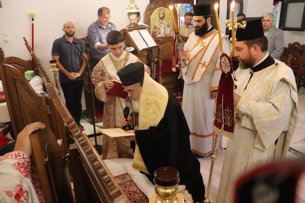 Εγκαινιάστηκε με κατάνυξη το παρεκκλήσι της Αγίας Μαρίνας στην Πρέβεζα - μια φωτογραφία 1