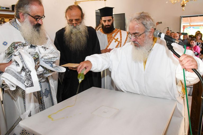 Εγκαινιάστηκε με κατάνυξη το παρεκκλήσι της Αγίας Μαρίνας στην Πρέβεζα - μια φωτογραφία 7