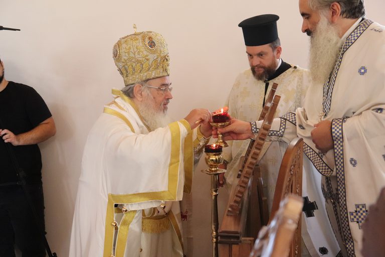 Εγκαινιάστηκε με κατάνυξη το παρεκκλήσι της Αγίας Μαρίνας στην Πρέβεζα - μια φωτογραφία 14