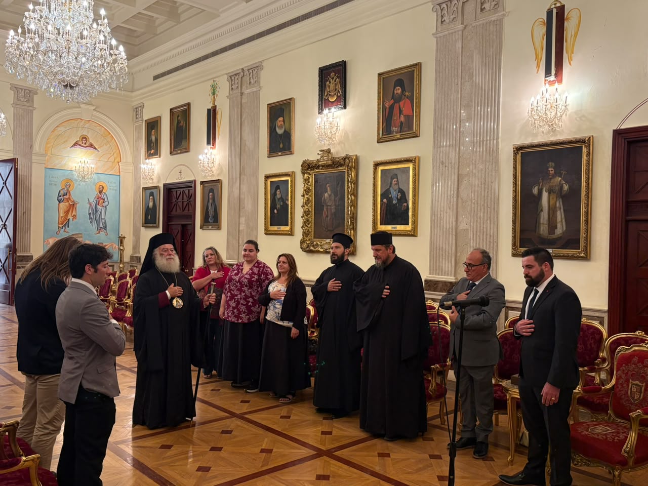 Με τον Μεγαλόσταυρο του Αγίου Γεωργίου τιμήθηκε ο Πατριάρχης Θεόδωρος - μια φωτογραφία 4