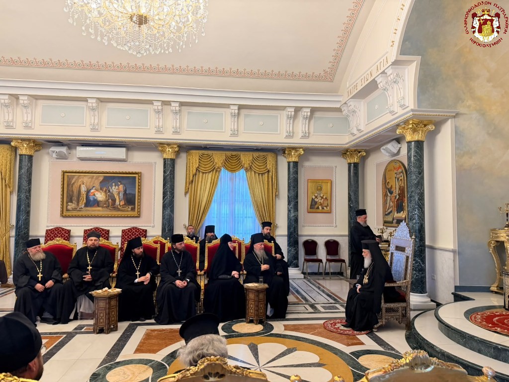 Ο Πατριάρχης Ιεροσολύμων δέχθηκε εκπρόσωπο της Βιβλικής Εταιρείας - μια φωτογραφία 6