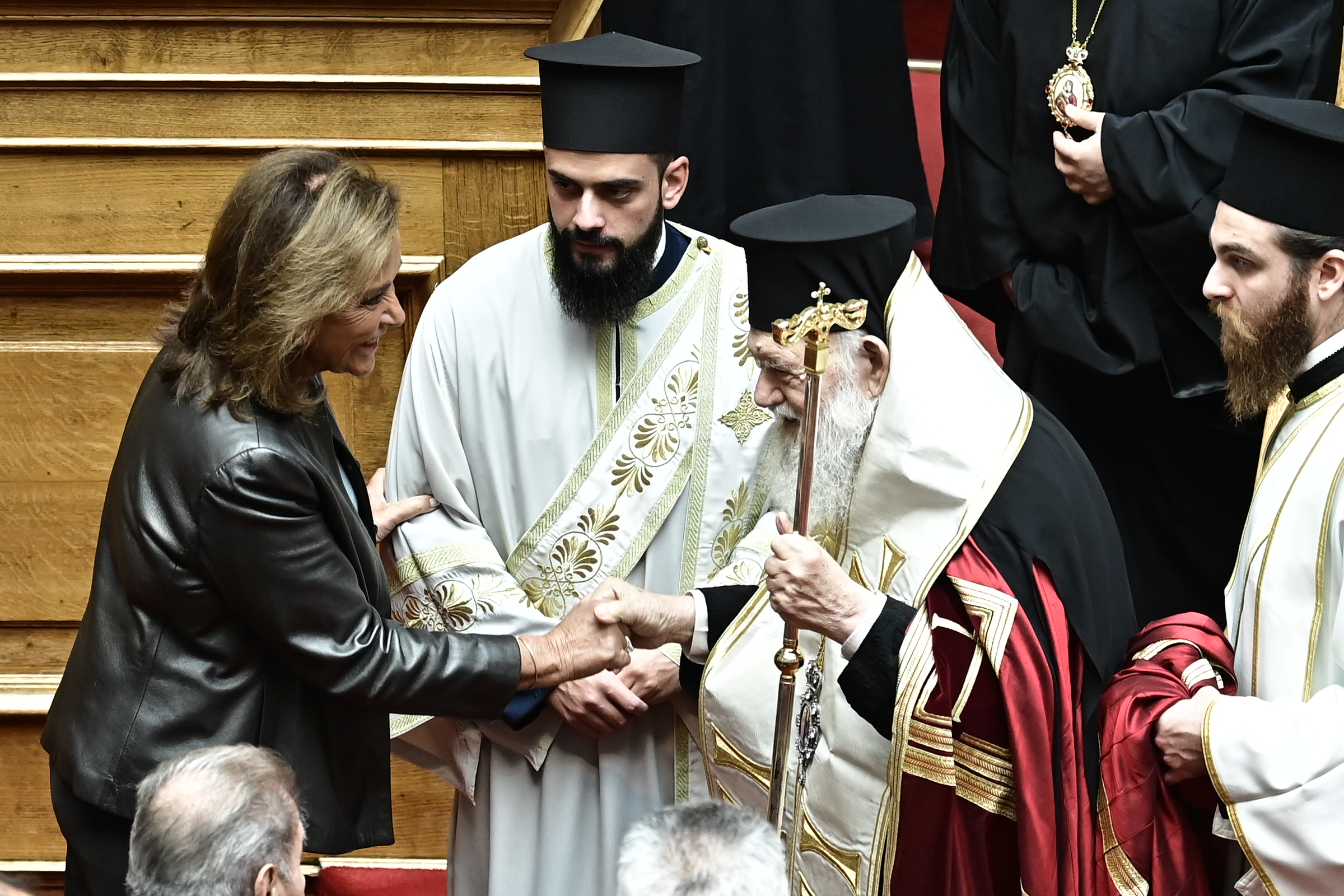 Ο Αρχιεπίσκοπος Ιερώνυμος τέλεσε τον Αγιασμό για τη Δ’ Σύνοδο της Βουλής - μια φωτογραφία 10