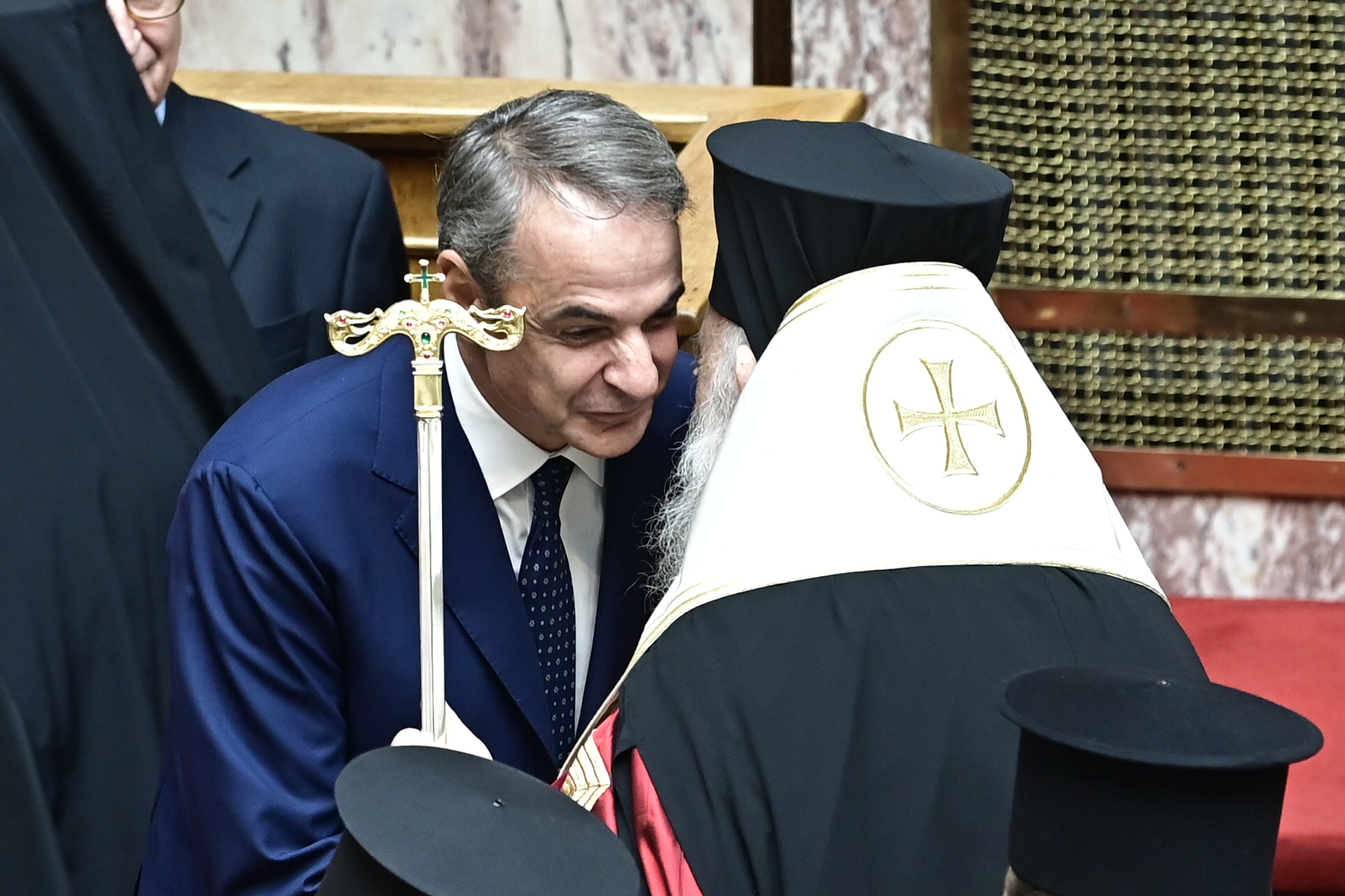 Ο Αρχιεπίσκοπος Ιερώνυμος τέλεσε τον Αγιασμό για τη Δ’ Σύνοδο της Βουλής - μια φωτογραφία 12