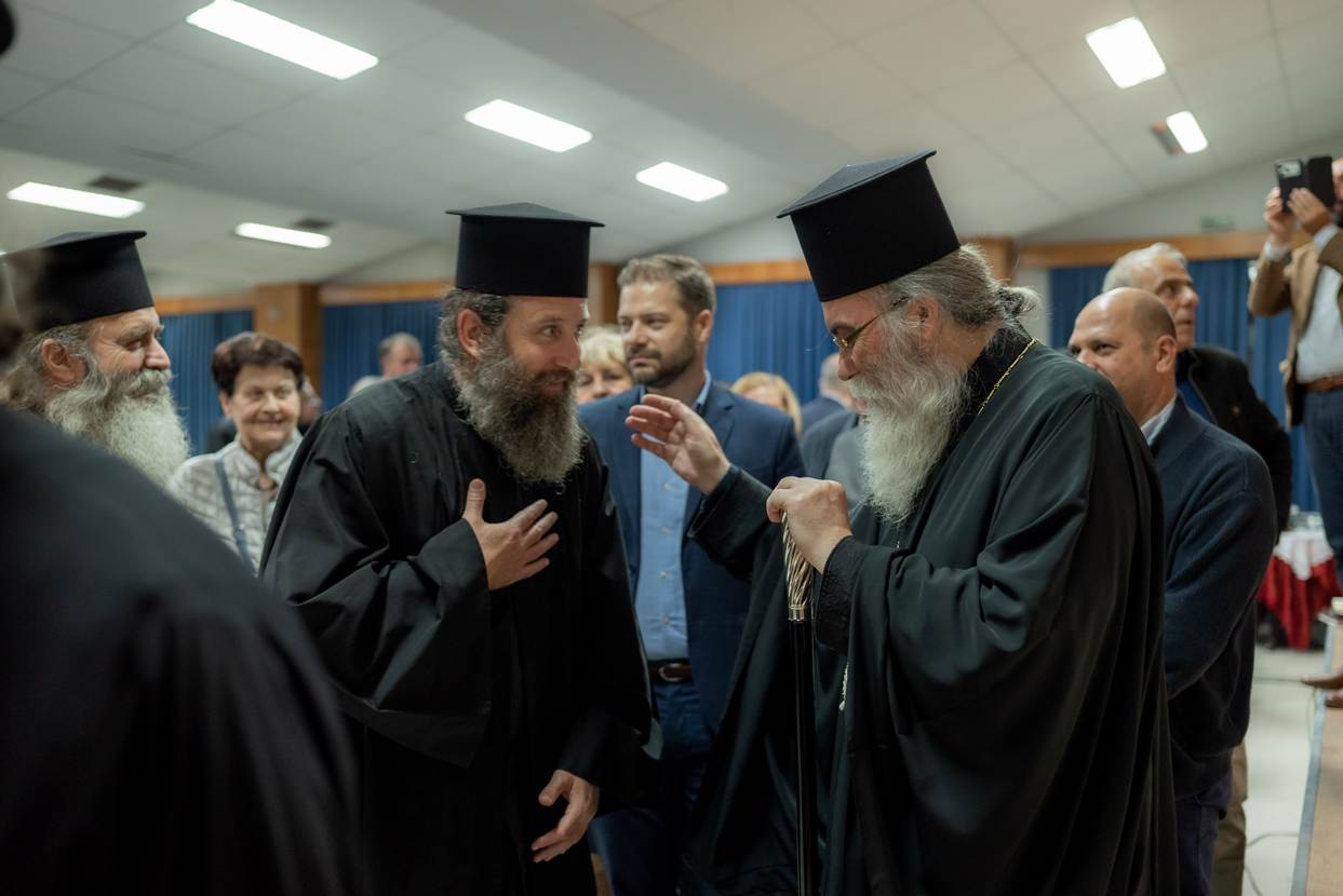 Ο Μητροπολίτης Κισσάμου μίλησε για τον Αρχιεπίσκοπο Ειρηναίο στην Κατερίνη - μια φωτογραφία 4