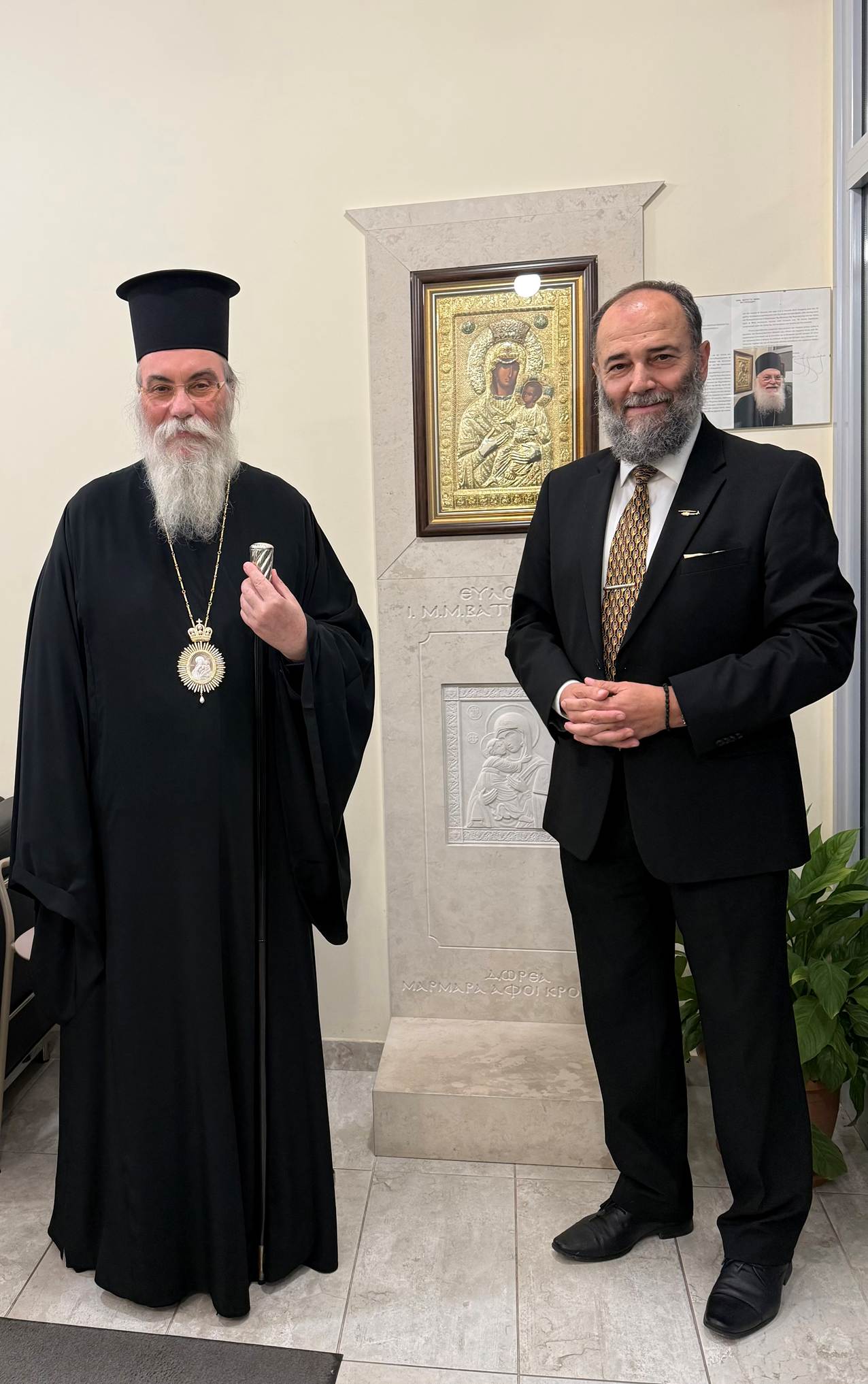 Ο Μητροπολίτης Κισσάμου μίλησε για τον Αρχιεπίσκοπο Ειρηναίο στην Κατερίνη - μια φωτογραφία 10