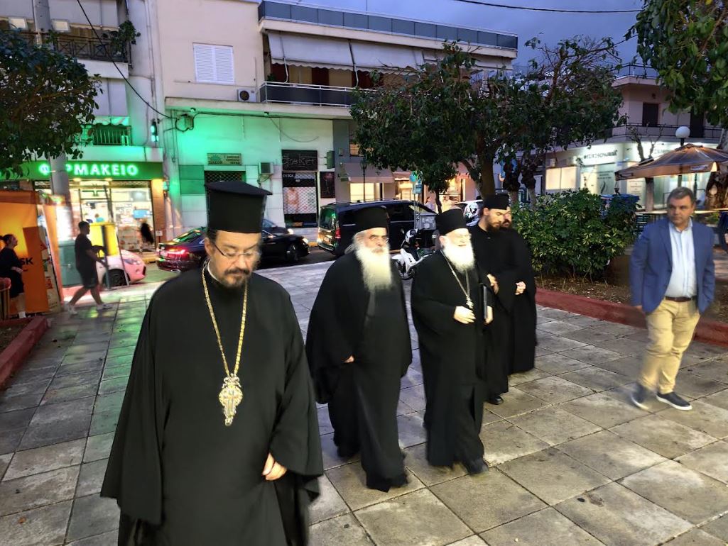 Ο Γέροντας Εφραίμ μίλησε για τον Άγιο Ιωάννη Κροστάνδης στον Πειραιά - μια φωτογραφία 7