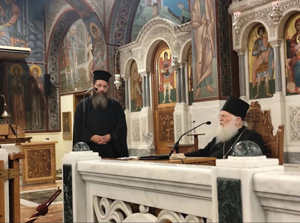 Ο Γέροντας Εφραίμ μίλησε για τον Άγιο Ιωάννη Κροστάνδης στον Πειραιά - μια φωτογραφία 9