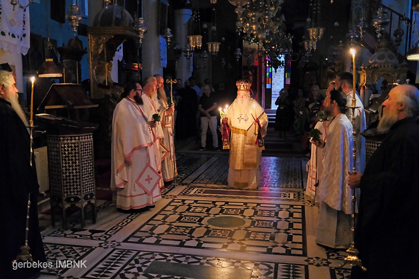 Ο Μητροπολίτης Βεροίας λειτούργησε στη Μονή Αγίας Αικατερίνης στο Σινά - μια φωτογραφία 2