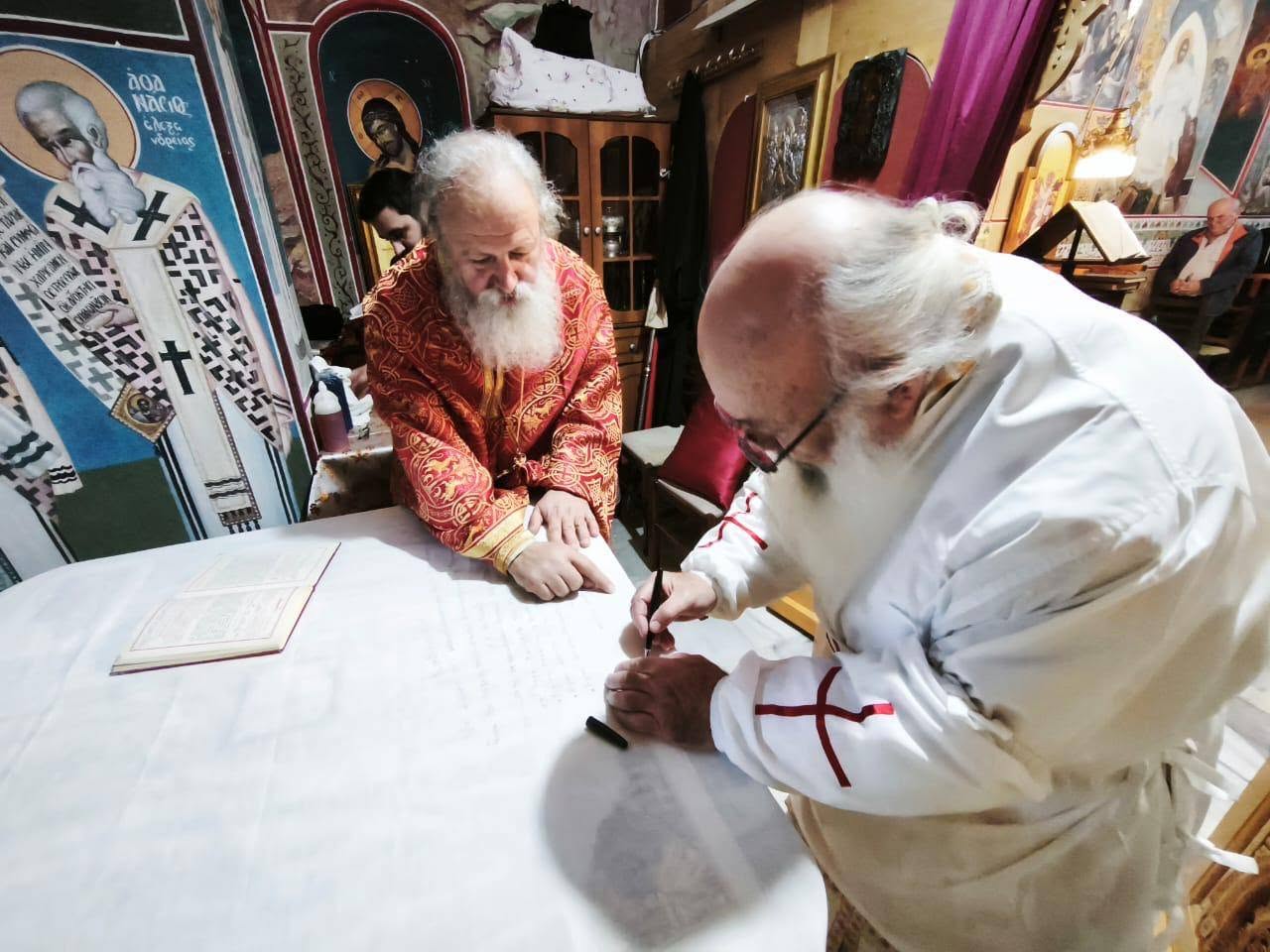 Εγκαίνια Nαού Αγίας Παρασκευής τελέστηκαν στο Τεριαχάτι της Δρόπολης - μια φωτογραφία 8