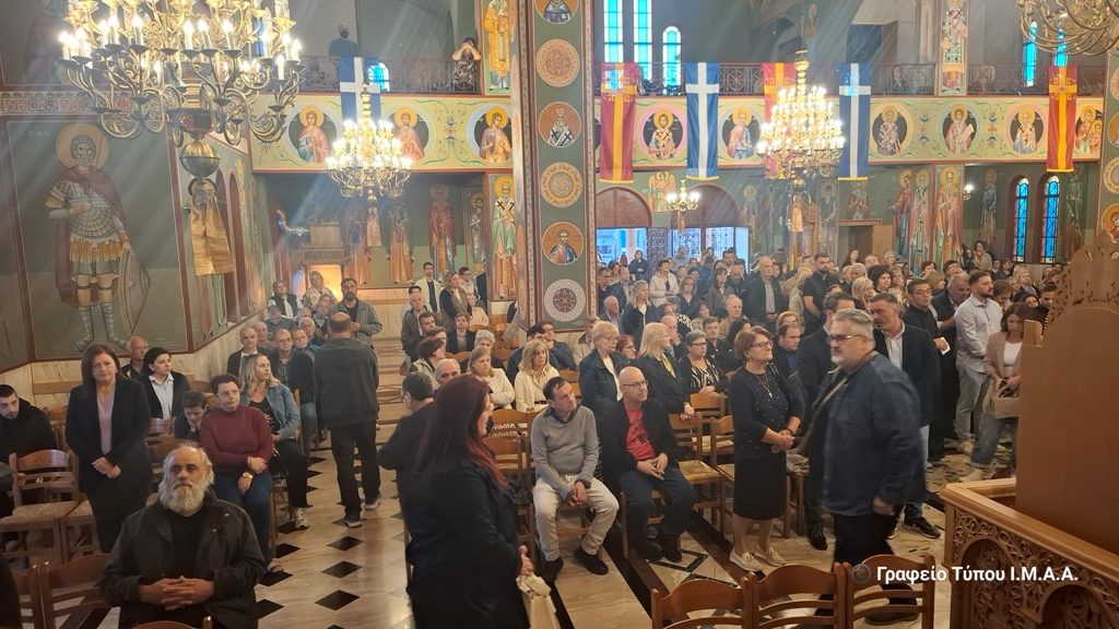 Αντίγραφο της Παναγίας Πορταΐτισσας υποδέχθηκε η Αγία Βαρβάρα Αγρινίου - μια φωτογραφία 15