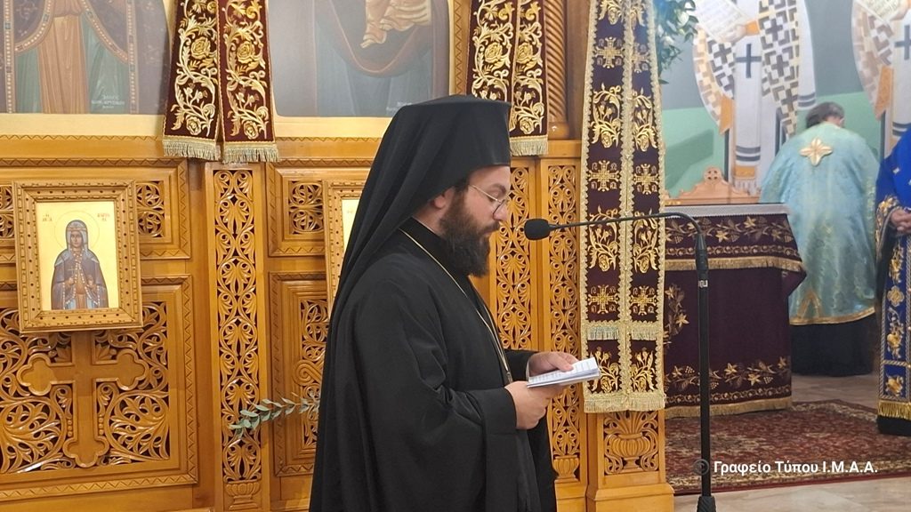 Αντίγραφο της Παναγίας Πορταΐτισσας υποδέχθηκε η Αγία Βαρβάρα Αγρινίου - μια φωτογραφία 18