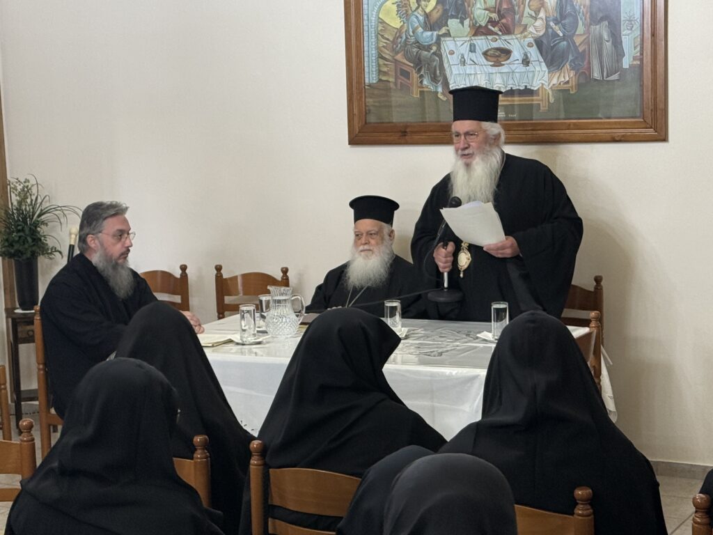 Ετήσια Μοναστική Σύναξη της Μητρόπολης Θηβών στη Μονή Μαζαρακίου - μια φωτογραφία 2
