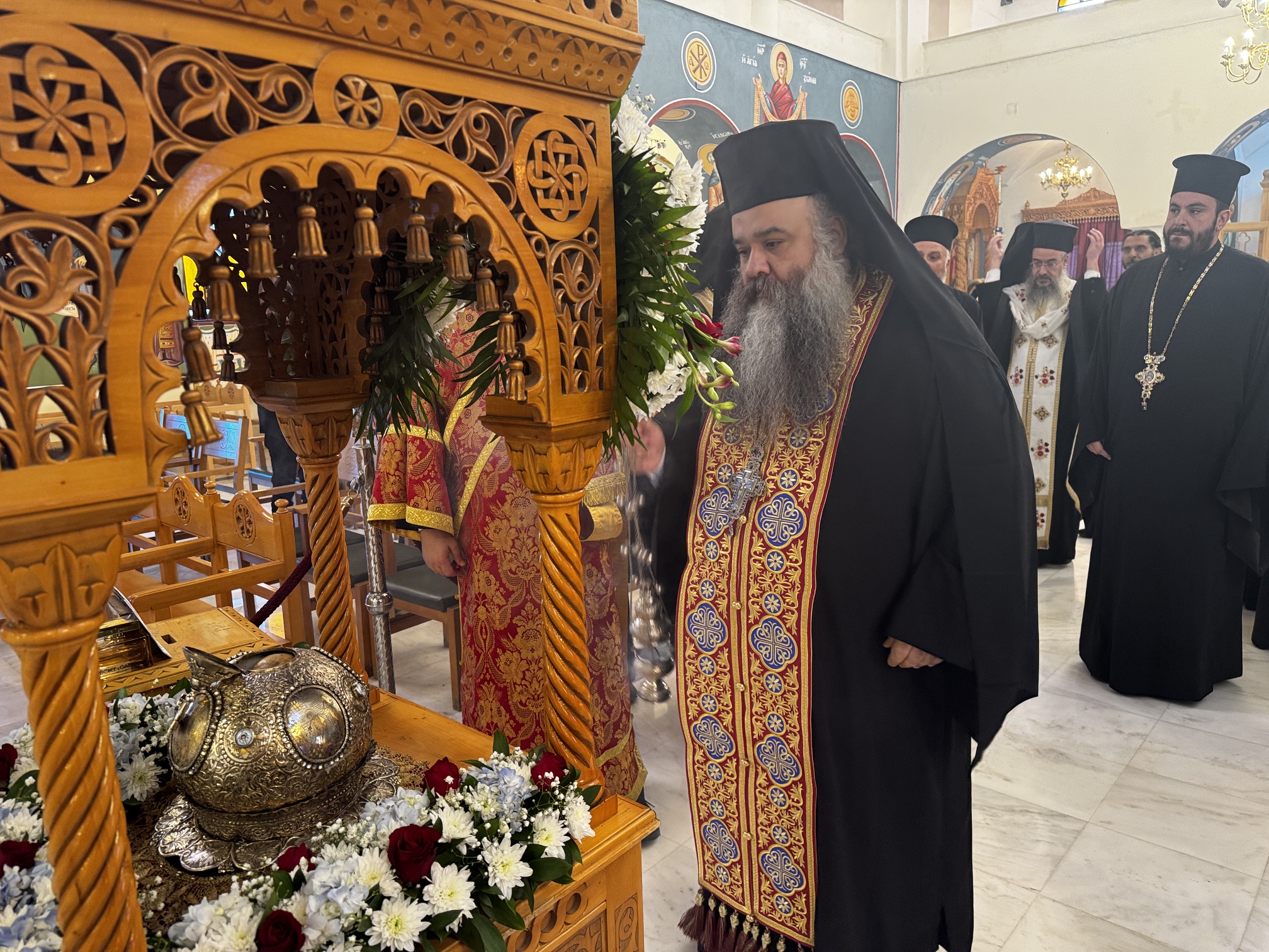 Με λαμπρότητα υποδέχθηκε το Περιστέρι τον Άγιο Κωνσταντίνο τον Υδραίο - μια φωτογραφία 6