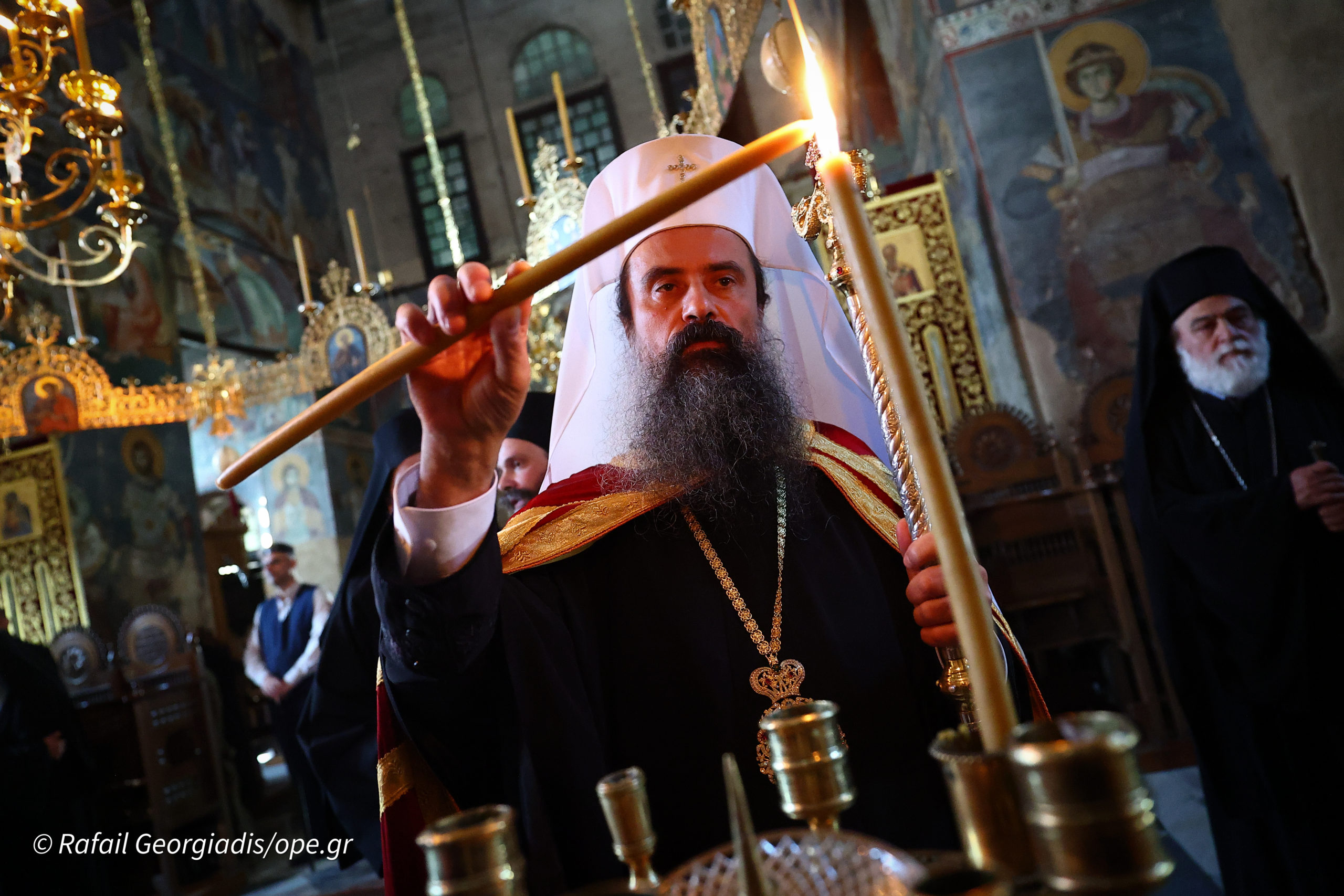 Ο Πατριάρχης Βουλγαρίας επισκέφθηκε για πρώτη φορά  το Άγιον Όρος - μια φωτογραφία 2
