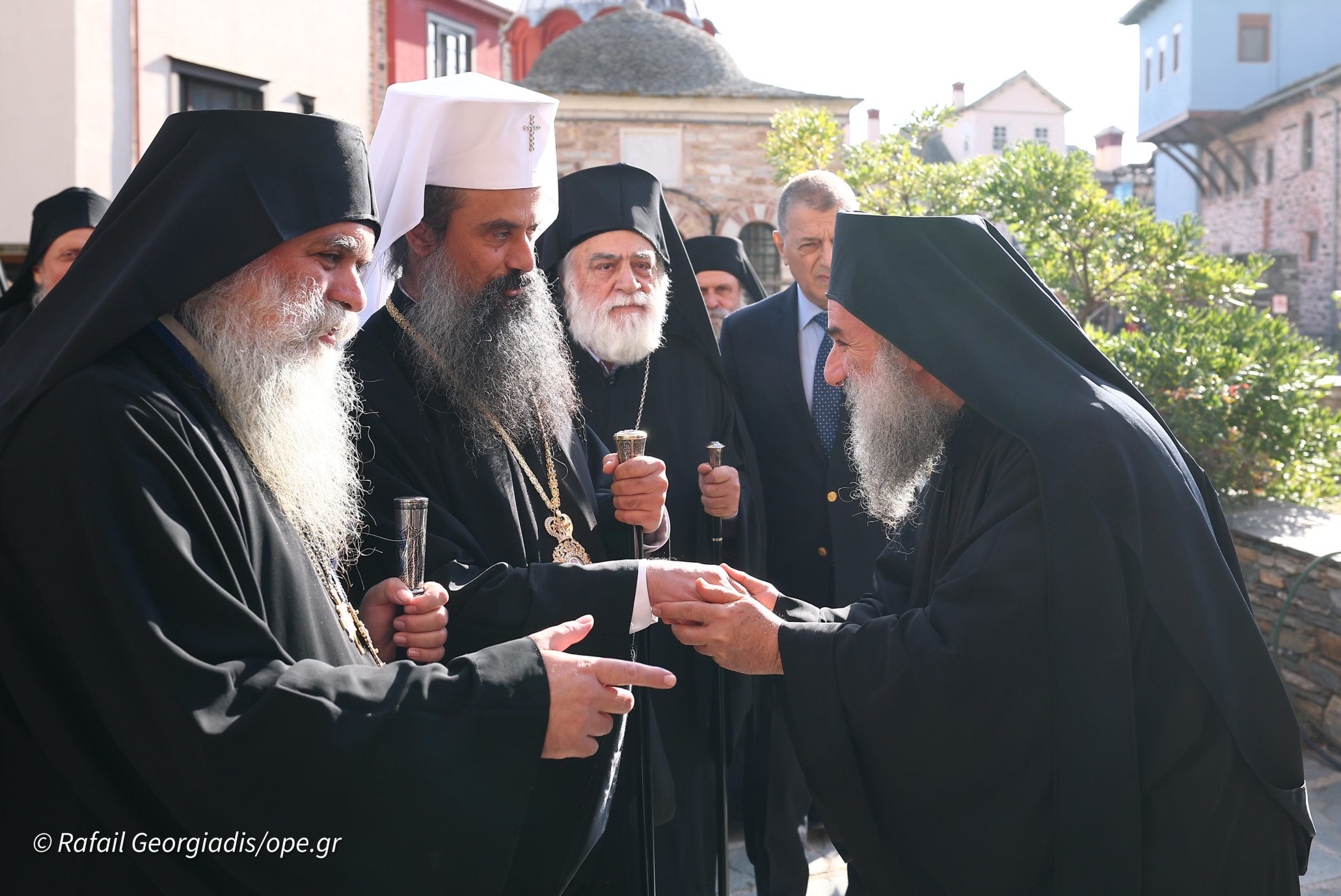 Ο Πατριάρχης Βουλγαρίας επισκέφθηκε για πρώτη φορά  το Άγιον Όρος - μια φωτογραφία 8