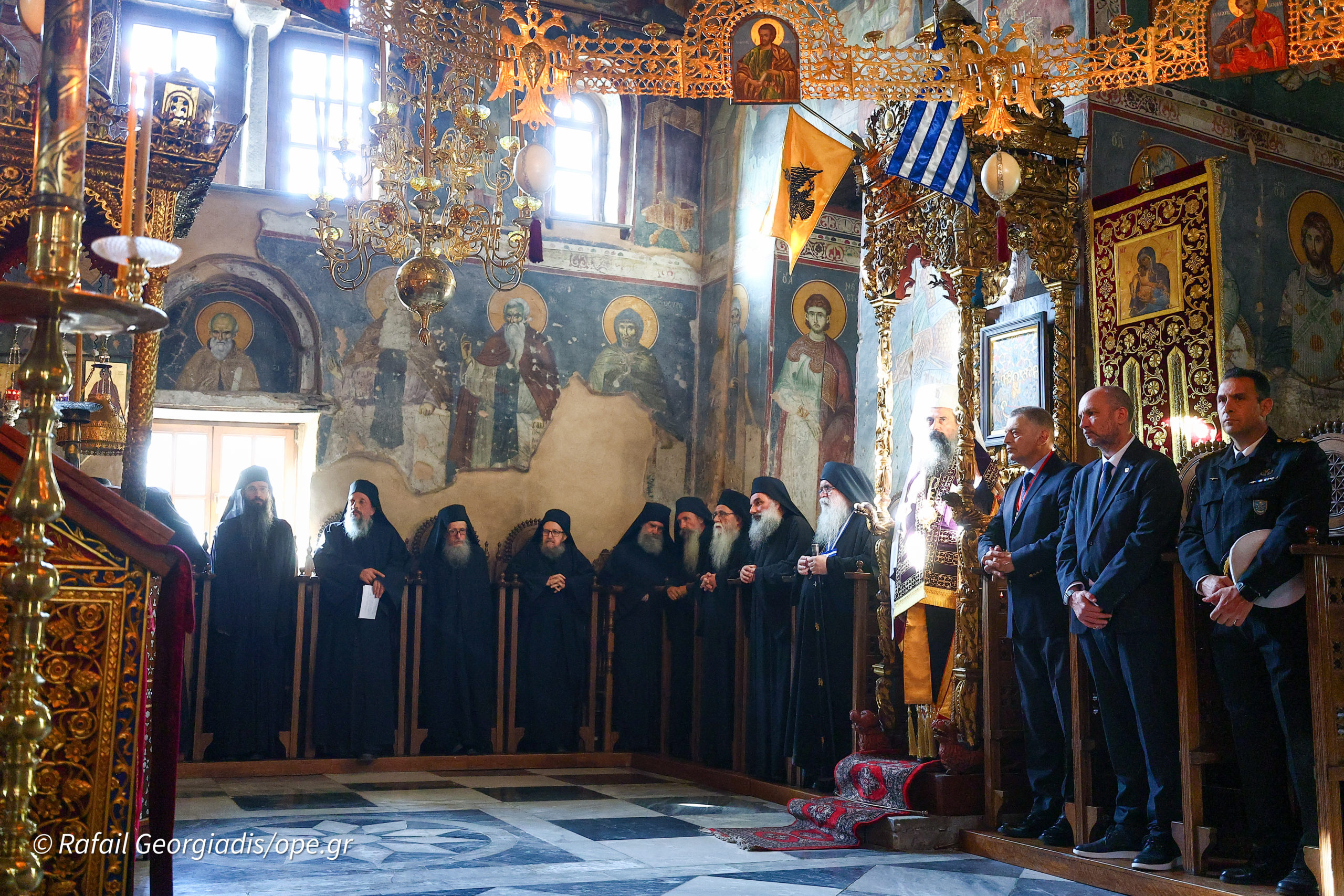 Ο Πατριάρχης Βουλγαρίας επισκέφθηκε για πρώτη φορά  το Άγιον Όρος - μια φωτογραφία 19