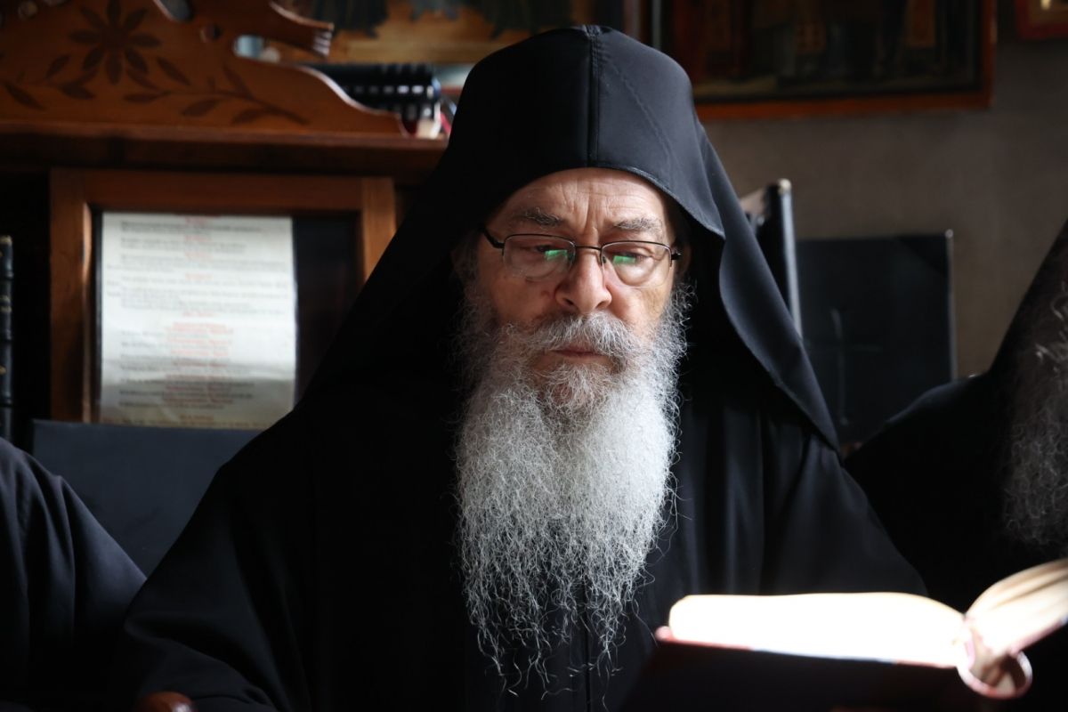 Ο Πατριάρχης Βουλγαρίας ενώπιον της Παναγίας Πορταΐτισσας στο Άγιον Όρος - μια φωτογραφία 2