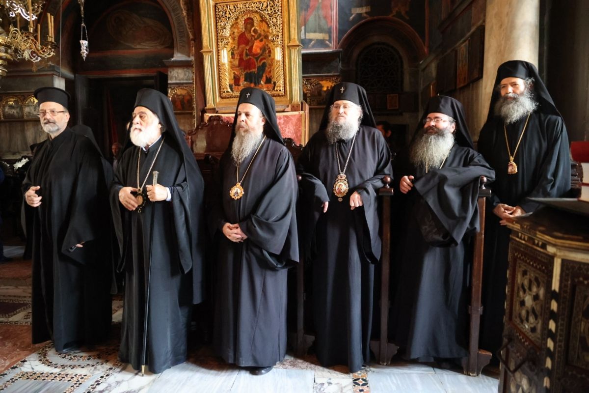 Ο Πατριάρχης Βουλγαρίας ενώπιον της Παναγίας Πορταΐτισσας στο Άγιον Όρος - μια φωτογραφία 10