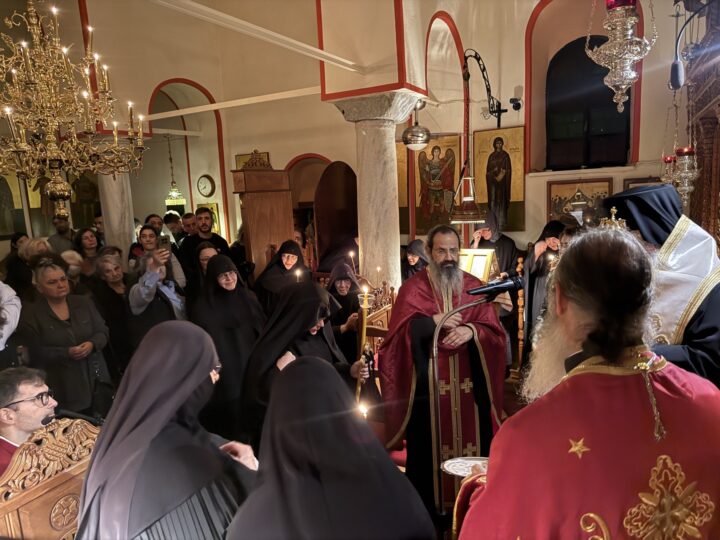 Ρασοφορία δόκιμης μοναχής στην Ιερά Μονή Μαζαρακίου στα Βαγία - μια φωτογραφία 4