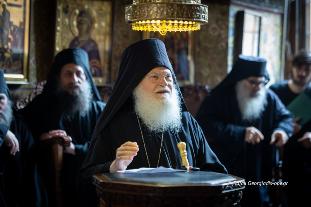 Ο Πατριάρχης Βουλγαρίας Δανιήλ επισκέφθηκε τη Μονή Βατοπαιδίου στο Άγιον Όρος - μια φωτογραφία 6